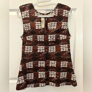 Marni
V-Neck Sleeveless Tunic